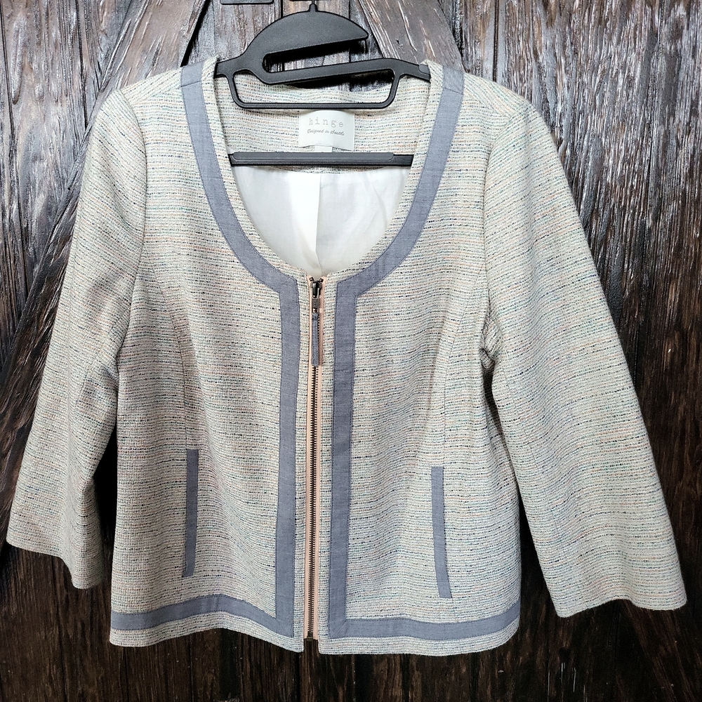 hinge Tweed blazer